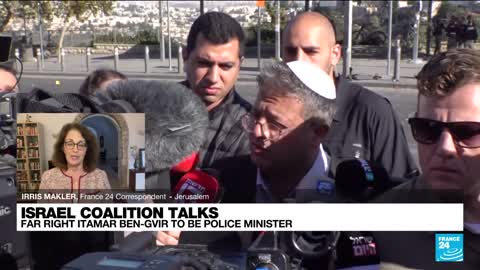 Israeli far-right's Ben-Gvir to be police minister under coalition deal • FRANCE 24 English