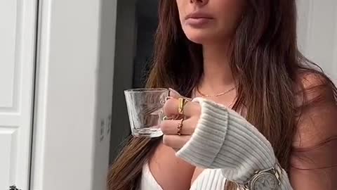 When my gf downs vodka shots without making a face