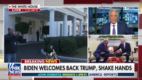 'Fascist' no more Biden meets with Trump at White House