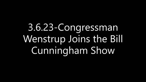 Wenstrup Joins the Bill Cunningham Show to Discuss COVID-19 Investigations