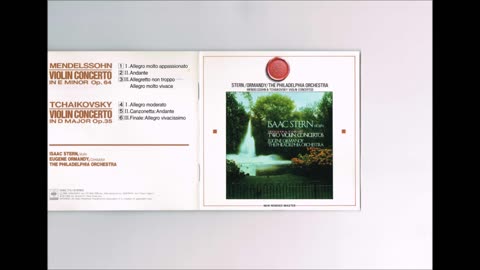Mendelssohn - Violin Concerto Stern Ormandy Philadelphia