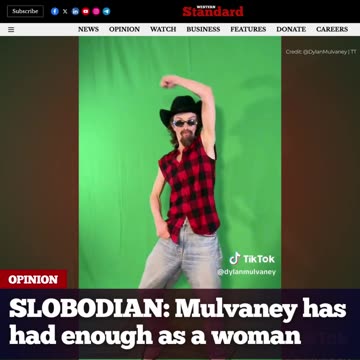 SLOBODIAN: Mulvaney has had enough as a woman