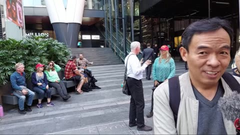 Interviews with The Protesters supporting Suspended Dr William Bay