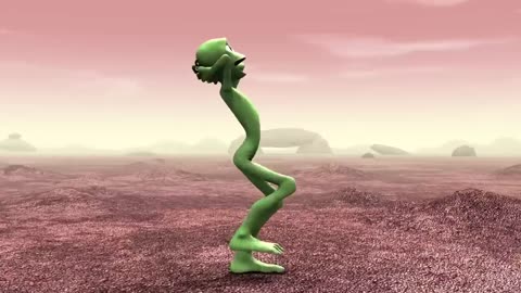 Green man dance