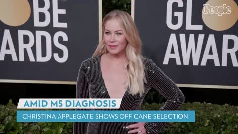 Christina Applegate Reveals 'Fancy' Cane Options for First Event Since MS Diagnosis PEOPLE
