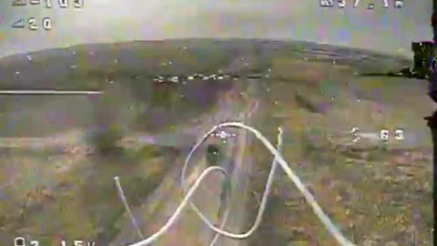 Amazing footage: victory of a Ukrainian drone in a safe battle. Sometimes