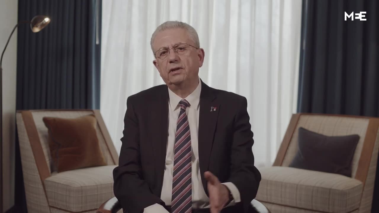 Palestinian National Initiative Mustafa Barghouti on Israel's goals with war in Gaza