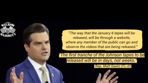 The American public can expect access to the January 6 footage in a matter of days.