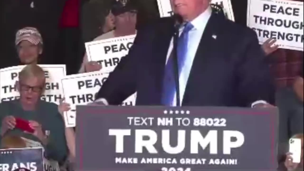 We are going to crush Crooked Jill Biden. He is a crooked man.