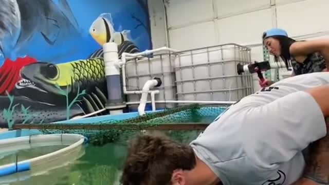 I got KNOCKED OUT by a FISH