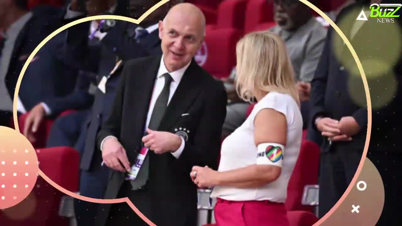 German minister sat next to FIFA President wears OneLove armband in protest against Qatar