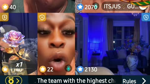 WHILE LO WITH CHARLI HER OPPS LINES & DO A PK