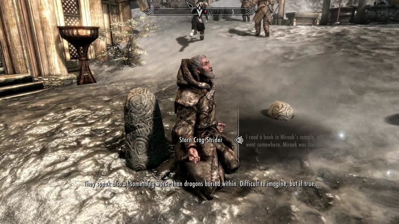 The Elder Scrolls V: Skyrim- can excuse me for a moment?