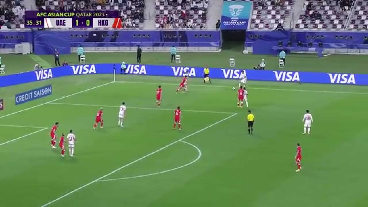 _AsianCup2023 _ Group C _ United Arab Emirates 3 - 1 Hong Kong_ China
