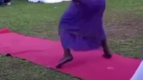 Dancing mother