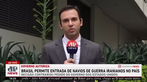 Brasil permite entrada de navios de guerra iranianos no país