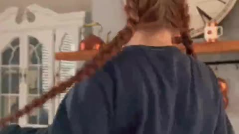 Braiding My 4ft Long Hair