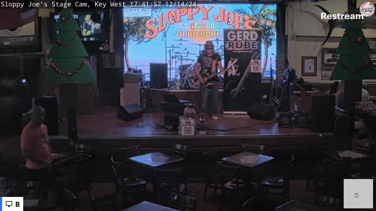 DECEMBER 14 2024 GERD RUBE LIVE AT SLOPPY JOE'S BAR PART 1