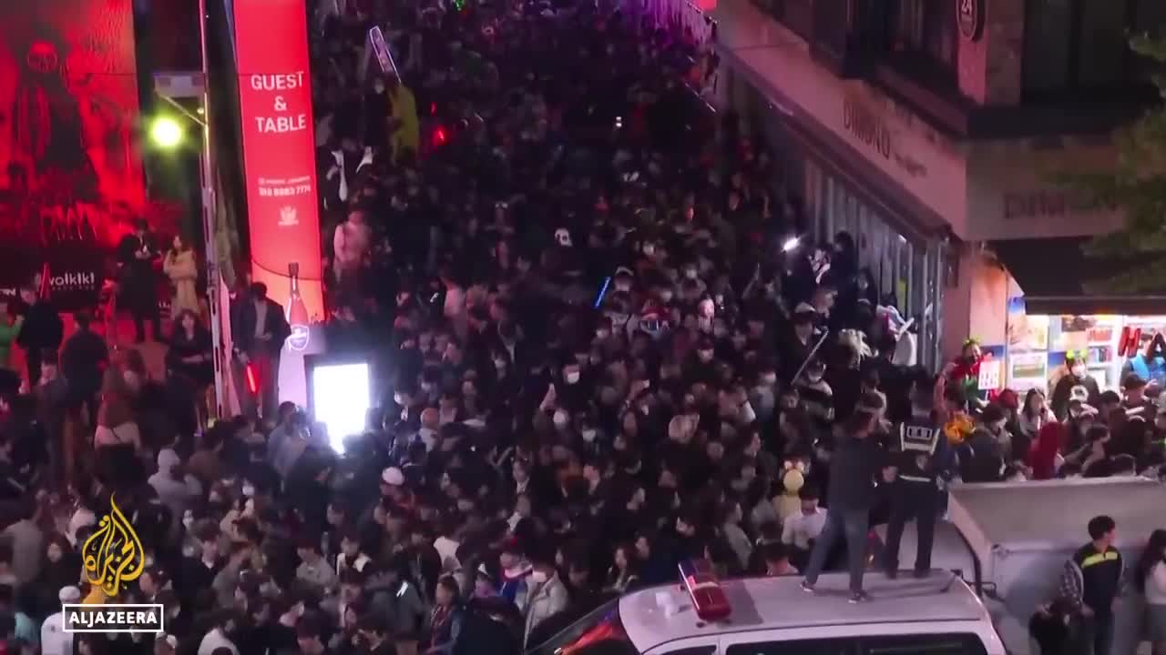 South Korea in national mourning after deadly Halloween stampede