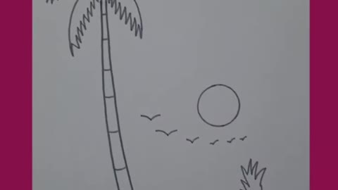 Scenery Drawing😀😃👍👍