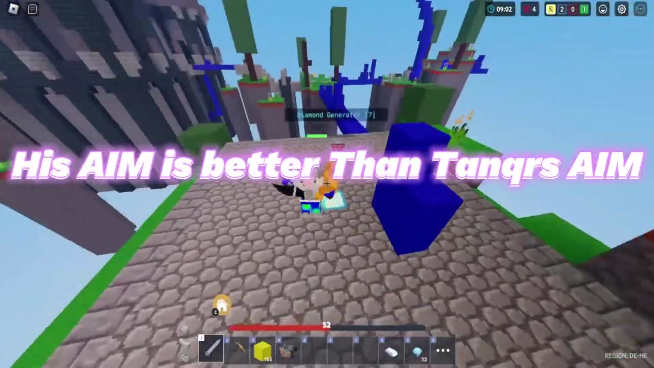 Random guy has better aim than TanQR