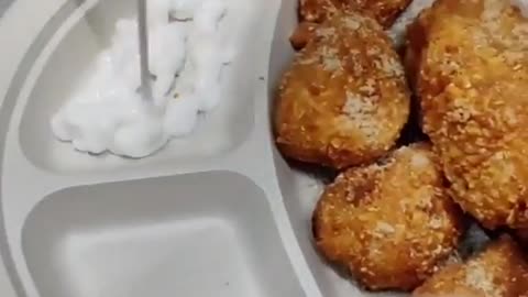 Person Prepares Indian Street Style Crispy Fried Dumplings