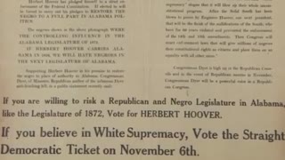 Who's the real racist Republicans or Democrats This poster from 1928 will shock you