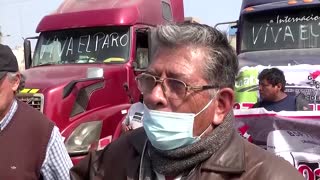 Peruvian truckers strike, state of emergency declared