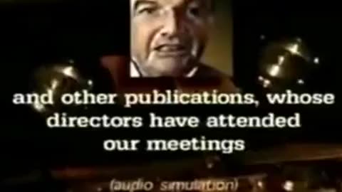 The Great Media Cover-Up: Rockefeller's Startling Admission of a New World Order Agenda!