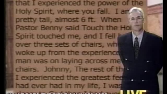 Pentecostals & Apostolics Can't Really Heal You - Johnny Robertson