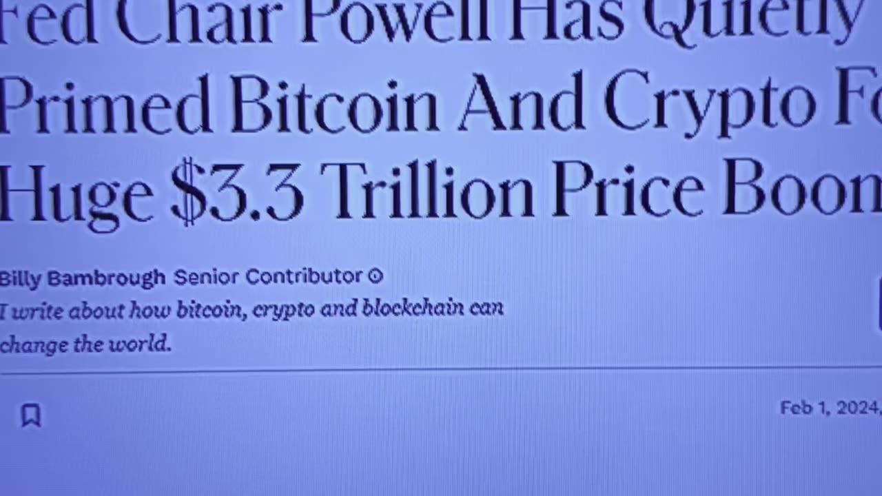 "Jamie Diamond, FED Chair Powell, DJT" Nuff Said! 07/19/2024 #bitcoin