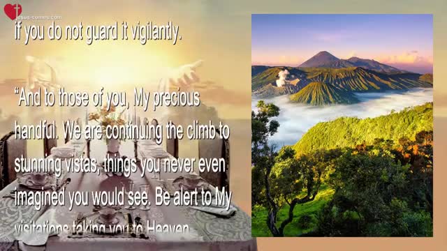 This is no Time for a spiritual Vacation... I have prepared a Meal, but... ❤️ Love Letter from Jesus