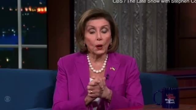 Nancy On Late-night! Speaks Trumps Name Then............ WATCH!!