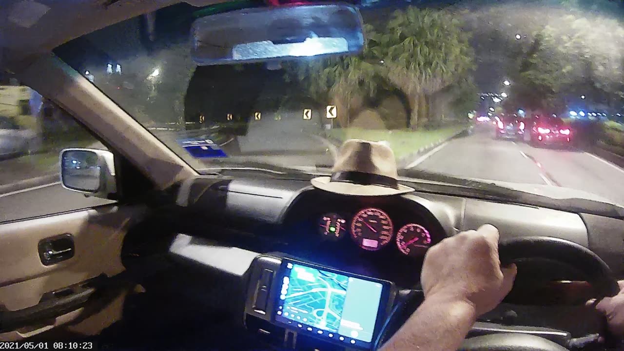 XV16 Test: April 24, 2023 Night Driving Test - Driving to Ampang to pick up Erin
