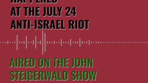We Went to The Anti-Israel Riot in D.C. Here’s What We Saw.