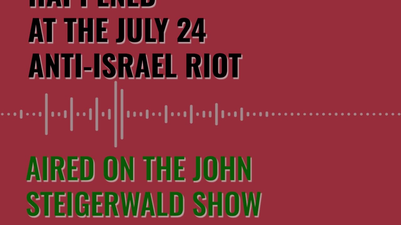 We Went to The Anti-Israel Riot in D.C. Here’s What We Saw.