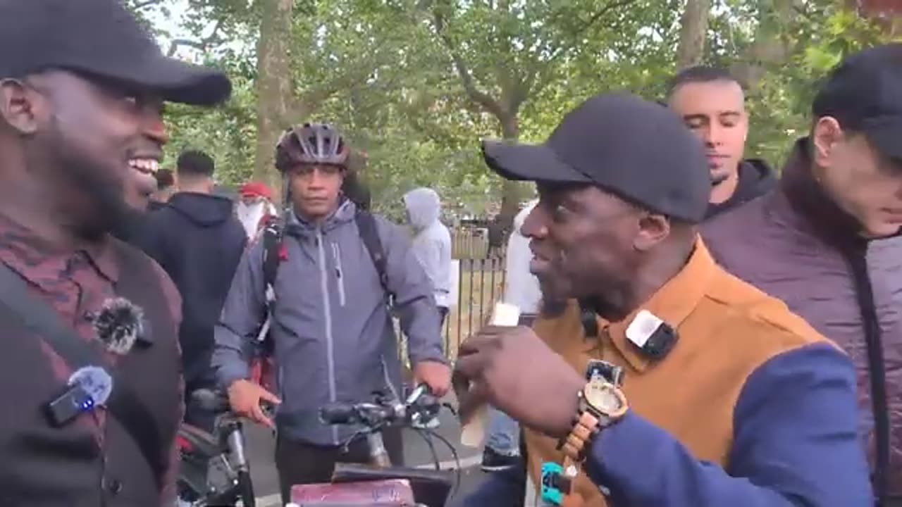 Lamin challenges Christian preacher then panicks