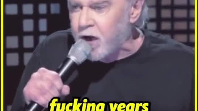 George Carlin Leaves The Audience SPEECHLESS