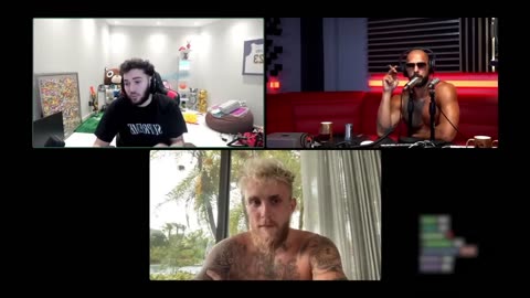 Adin Ross & Andrew Tate Press JAKE PAUL