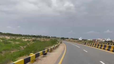 Beautiful and cloudy weather in Hyderabad