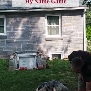 Structured Play Games say my name game cut 3