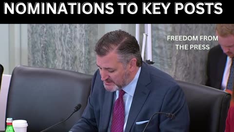 Ted Cruz Nukes the Biden Administration over unqualified Nominees!