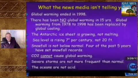 True Data About Climate Change - Lost Arts Radio Live 10/16/21