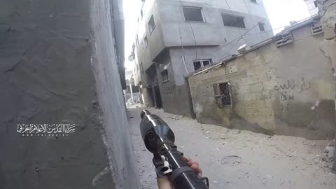 Al-Quds Brigades show scenes of targeting Zionist enemy vehicles