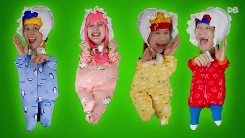 Babies Coloring Pictures with Funny Pencils + MORE D Billions Kids Songs