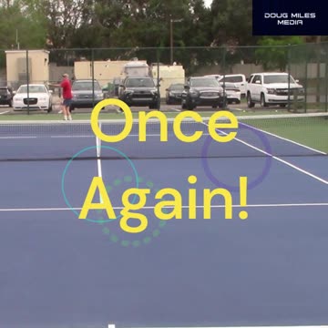 DROPSHOT FROM THE BASELINE!