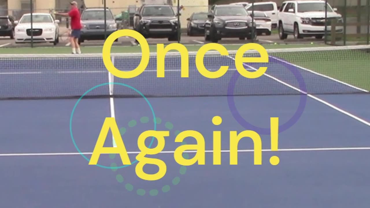 DROPSHOT FROM THE BASELINE!