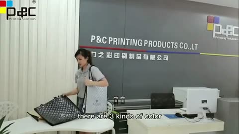P&C-Custom None Woven Cloth Handbag Eco Reusable Shopping Tote Bag handbag