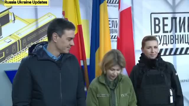 The Prime Ministers of Spain and Denmark arrived with a visit in Kyiv today.