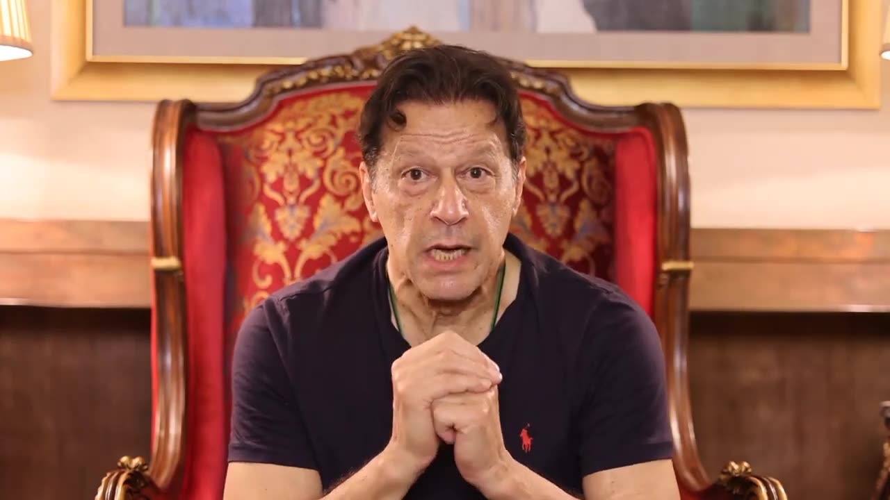 Chairman Imran Khan's important message to the nation regarding possible arrest